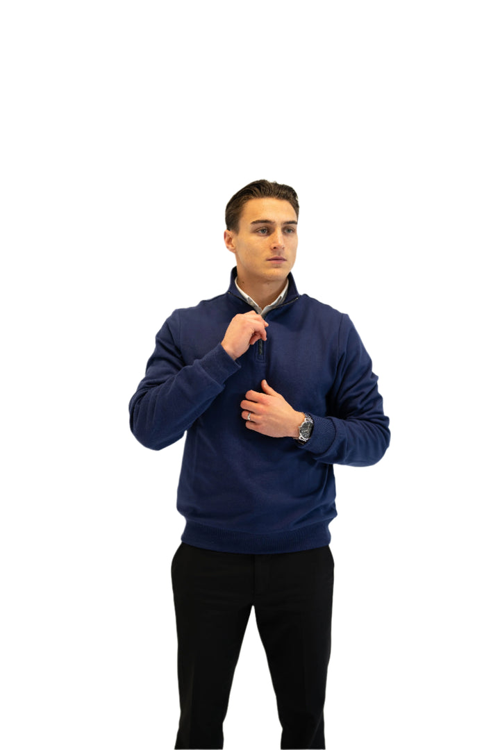 The Corporate Quarter Zip Sweater